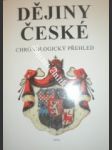 Dějiny české - chronologický přehled - krejčíř jaroslav / soják stanislav - náhled