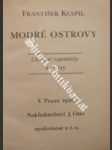 Modré ostrovy - kvapil františek - náhled