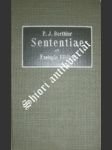 Sententiae et Exempla Biblica ex vetere et novo testamento excerpta et ordninata - BERTHIER J. - náhled