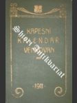 Kapesní kalendář venkovan pro rok 1911 - náhled