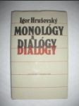 Monológy a dialógy - hrušovský igor - náhled