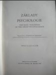 Základy psychologie (2) - SARGENT S.Stansfeld - náhled