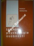 Základy psychologie osobnosti - KOHOUTEK Rudolf - náhled