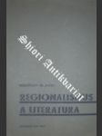 Regionalismus a literatura - SLAVÍK Bedřich - náhled