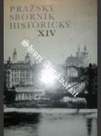Pražský sborník historický XIV - náhled
