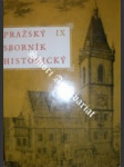 Pražský sborník historický IX - náhled