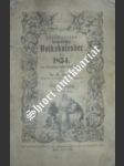 Illustrirter katholischer Vokskalender für 1854. Zur Föderung katholischen Sinnes - JARISCH A. - náhled