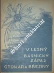 Básnický zápas otokara březiny - lesný vincenc - náhled