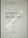 Komety a meteory - meyer m. v. - náhled