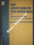 Die zehn Gebote des Erfolges - SCHWAB Charles M. - náhled