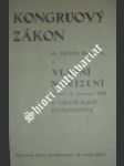 KONGRUOVÝ ZÁKON čís. 122-1926 Sb. z.a.n. / VLÁDNÍ NAŘÍZENÍ ze dne 17. července 1928 o úpravě platů duchovenstva - náhled