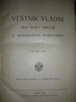 Věstník Vládní pro školy obecné v markrabství Moravském 1914 - náhled