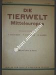 Die tierwelt mitteleuropa vi. band - 3. teil - insekten -1. lieferung - netzflügler - schnabelfliegen - köcherfliegen - sitz h. / ulmer g. - náhled