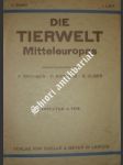 Die tierwelt mitteleuropa v. band - 2. teil - insekten -1. lieferung - hymenoptera - brohmer p. / ehrmann p. / ulmer g. - náhled