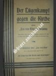 Der Lügenkampf gegen die Kirche genannt "Los von Rom"-Bewegung! - zwei Reden über die Abfallbewegung (Die Wahrheit über "Los von Rom" und "In Treue fest für Kirche und Vaterland!) - GALEN Augustinus Grafen / RACKE Nikola - náhled