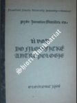 Úvod do filosofické antropologie - staníček jaroslav csc. - náhled