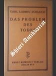 Das Problem Des Todes - SCHLEICH Carl Ludwig - náhled