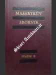 Masarykův sborník - ročník ii. - náhled