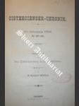 Cistercienser- Chronik - 10.Jahrgang 1898 Nr. 107-118 / 11.Jahrgang 1899 Nr. 119-130 - náhled