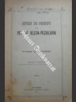 Beiträge zur geschichte der pfarre klein-pechlarn - plesser alois - náhled