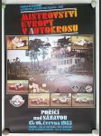 Plakát - Autokros Mistrovství Evropy Poříčí nad Sázavou 1985 - náhled