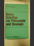 Kleine Schriften zur Philosophie und Theologie - náhled