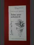 Ladislav Máčal podpis ceský spisovatel Žalmy písní milostných - náhled
