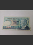 Turecko 500 Lira - náhled