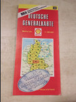Deutsche Generalkarte Blatt 16 - Hessen - náhled