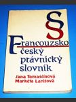 Francouzsko-český právnický slovník - náhled