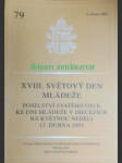 Xviii. světový den mládeže - poselství svatého otce ke dni mládeže v diecézích na květnou neděli 13. dubna 2003 - jan pavel ii. - náhled