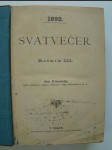 Svatvečer, roč. III. - náhled