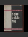 Nebe, peklo, ráj (obálka a typografie Karel Teige) - Konstantin Biebl - Básně z let 1929-1930 - náhled