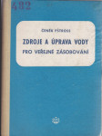 Zdroje a úprava vody pro veřejné zásobování - náhled