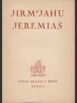 Jirmejahu - Jeremiáš - náhled