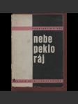 Nebe, peklo, ráj (obálka a typografie Karel Teige) - Konstantin Biebl - Básně z let 1929-1930 - náhled