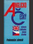 Anglicko-český slovník základní slovní zásoby - frekvenční slovník - náhled