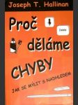 Proč děláme chyby - náhled