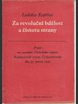 Za revoluční bdělost a čistotu strany - projev na zasedání Ústředního výboru Komunistické strany Československa dne 25. února 1950 - náhled