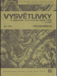 Vysvětlivky k základní geologické mapě ČSSR 1:25 000, 34-114 Prosiměřice - náhled