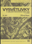Vysvětlivky k základní geologické mapě ČSSR 1:25000 - 22-423 - Týn nad Vltavou - náhled