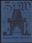 Rakovnické obrázky - ze života XVI. stol. Řada prvá - náhled