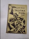 Talitha Kumi! verše - s podpisem autora - náhled