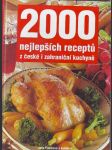2000 nejlepších  receptů z české i zahraniční kuchyně - náhled