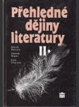 Přehledné dějiny literatury II. - náhled