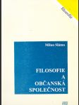 Filosofie a občanská společnost - náhled