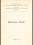 Miloslav Holý (Litografie, pastely, akvarely) - náhled