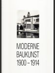 Moderne Baukunst 1900-1914 - náhled
