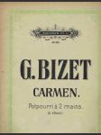 Carmen - potpourri  pour  piano  á 2 mains - náhled