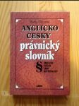 Anglicko český právnický slovník, English Czech Law  Dictionary - náhled